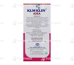 Klm Klin Aha Face Wash Gel 50ml