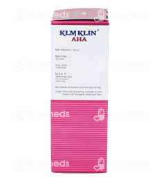 Klm Klin Aha Face Wash Gel 50ml