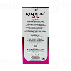 Klm Klin Aha Face Wash Gel 50ml