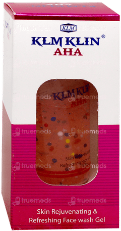 Klm Klin Aha Face Wash Gel 50Ml