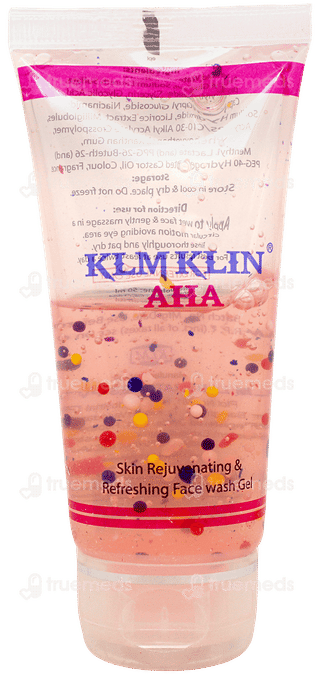 Klm Klin Aha Face Wash Gel 50Ml