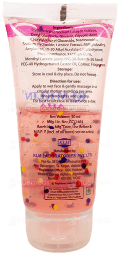 Klm Klin Aha Face Wash Gel 50Ml