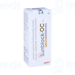 Sunblock Oc 45 Oil Control Sunscreen Matte Gel 20gm Sunblock Oc 45 Oil Control Sunscreen Matte Gel 20gm