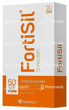 Fortisil Spf 50 Plus Sunscreen Gel 50 GM