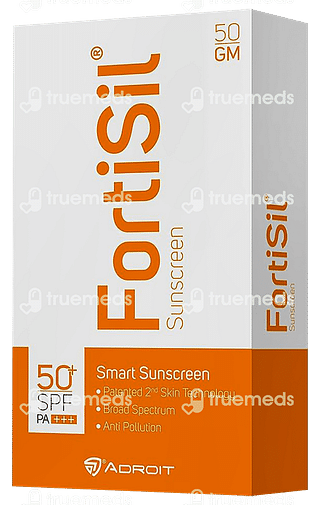 Fortisil Spf 50 Plus Sunscreen Gel 50 GM