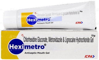 Heximetro Antiseptic Mouth Gel 15gm