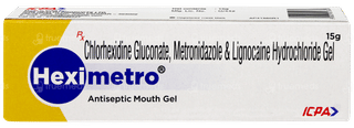 Heximetro Antiseptic Mouth Gel 15gm