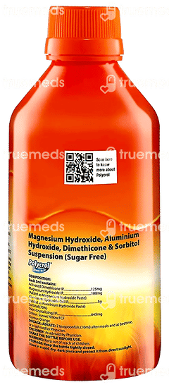 Polycrol Xpress Relief Orange Flavour Sugar Free Gel 200ml