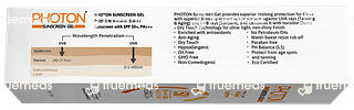 Photon Spf 50 Pa+++ Sunscreen Gel 50ml