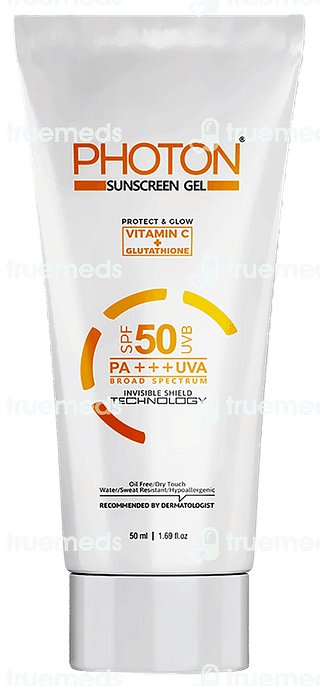 Photon Spf 50 Pa+++ Sunscreen Gel 50ml