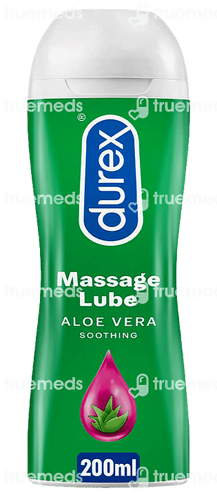 Durex Massage Lube Aloe Vera Soothing Gel 200ml