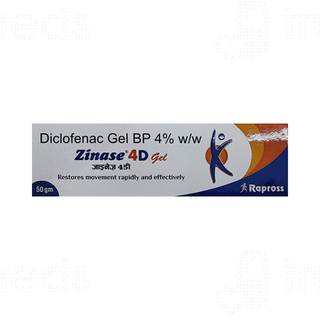 Zinase 4D Gel 50Gm
