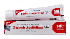 Sbl Berberis Aquifolium Gel 25gm