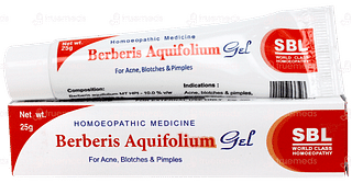 Sbl Berberis Aquifolium Gel 25gm