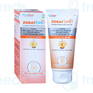 Zoray Cps Spf 50 Pa+++ Sunscreen Gel 50Gm