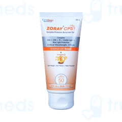 Zoray Cps Spf 50 Pa+++ Sunscreen Gel 50Gm