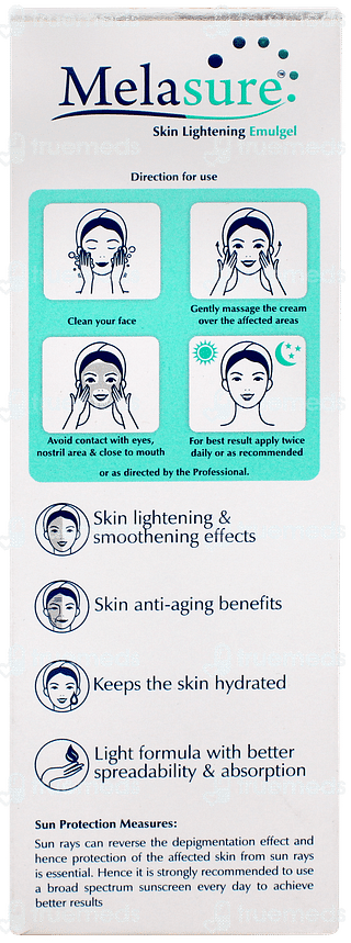 Melasure Skin Lightening Emulgel 20gm