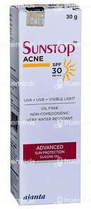 Sunstop Acne Spf 30 Pa+++ Gel 30 GM