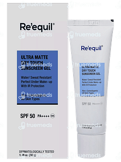 Re'equil Ultra Matte Dry Touch Spf 50 Pa++++ Sunscreen Gel 50 GM