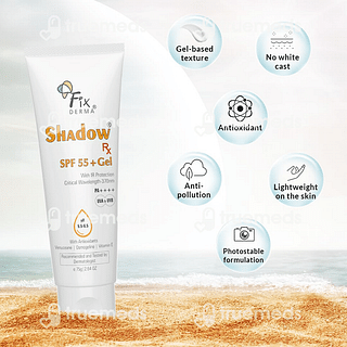 Fixderma Shadow Spf 55 Plus Gel 75 GM