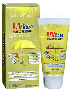 Uv Raze Spf 50+ Pa++++ Sunscreen Gel 75 ML