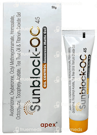 Sunblock Oc 45 Oil Control Matte Gel 50 GM