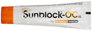 Sunblock Oc 45 Oil Control Sunscreen Matte Gel 50Gm