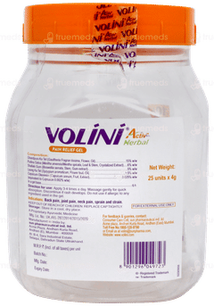 Volini Active Herbal Pain Relif Gel 4gm