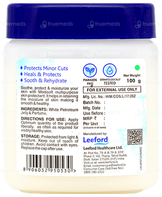 Medisoft Petroleum Jelly 100gm