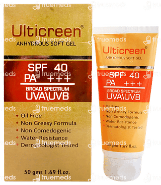 Ulticreen Anhydrous Soft Spf 40 Gel 50 GM