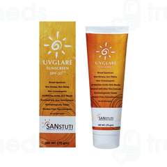 Uvglare Spf 30++ Sunscreen Gel 70 GM