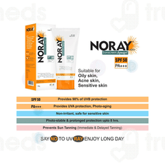Noray Sunscreen Spf 50 Pa+++ Aquagel 50 GM
