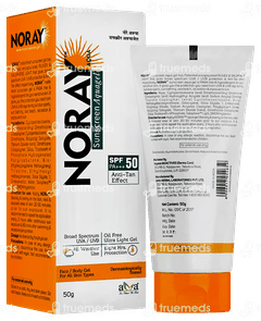 Noray Sunscreen Spf 50 Pa+++ Aquagel 50 GM
