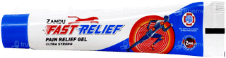 Zandu Fast Relief Ultra Strong Pain Relief Gel 15Ml