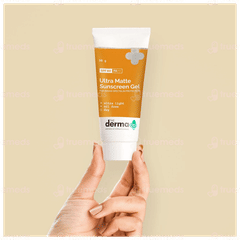 The Derma Co Ultra Matte Spf 60 Pa+++ Sunscreen Gel 50Gm