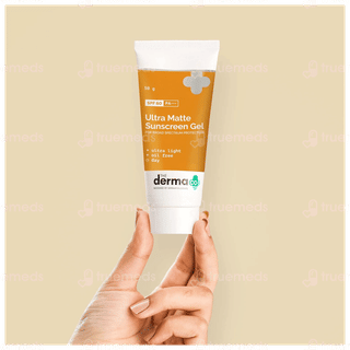 The Derma Co Ultra Matte Spf 60 Pa+++ Sunscreen Gel 50Gm