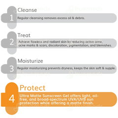 The Derma Co Ultra Matte Spf 60 Pa+++ Sunscreen Gel 50Gm