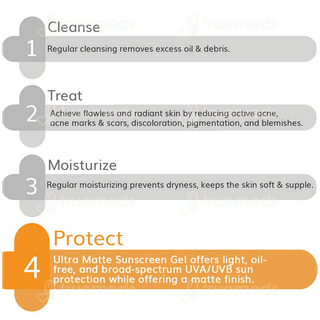 The Derma Co Ultra Matte Spf 60 Pa+++ Sunscreen Gel 50Gm