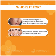The Derma Co Ultra Matte Spf 60 Pa+++ Sunscreen Gel 50Gm
