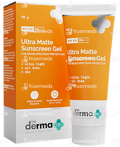 The Derma Co Ultra Matte Spf 60 Pa+++ Sunscreen Gel 50gm