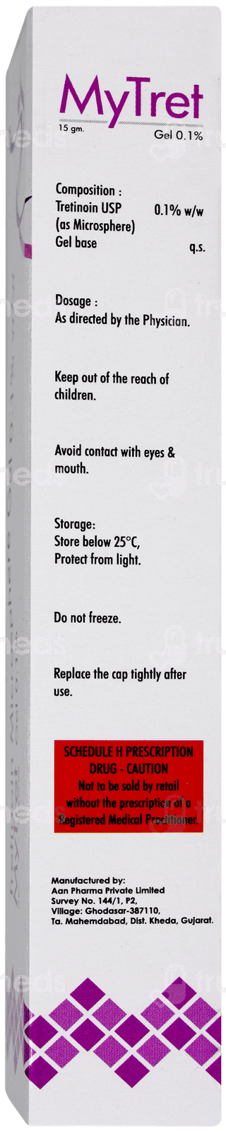 Mytret 0.1% Gel 15gm