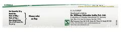 Dr Willmar Schwabe India Topi Mp Gel 25gm
