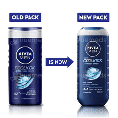 Nivea Men Coolkick Shower Gel 250Ml Nivea Men Coolkick Shower Gel 250Ml