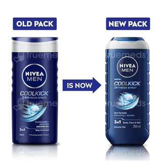 Nivea Men Coolkick Shower Gel 250Ml