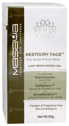 Restodry Face Light Moisturizing Gel 50gm