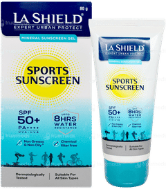 La Shield Expert Urban Protect Spf 50 Pa+++ Mineral Sunscreen Gel 80gm