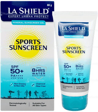 La Shield Expert Urban Protect Spf 50 Pa+++ Mineral Sunscreen Gel 80gm