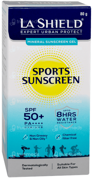 La Shield Expert Urban Protect Spf 50 Pa+++ Mineral Sunscreen Gel 80gm