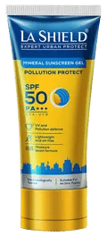 La Shield Expert Urban Protect Spf 50 Pa+++ Mineral Sunscreen Gel 80Gm