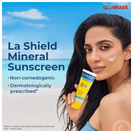 La Shield Expert Urban Protect Spf 50 Pa+++ Mineral Sunscreen Gel 80Gm